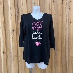 Avenue Women’s Plus Size Long Sleeve Tee Shirt NWT